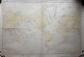 Carte du monde, Couleurs, 127 x 87 cm, �d Hydrographic Office 1952, Navy USA