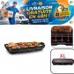 Plancha �lectrique Tefal Malaga XL 2000 W noir 6 � 8 personnes