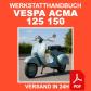 Manuel d'atelier Vespa Acma 125 150 manuel de r�paration CD PDF EN