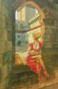 J C KRAENH : Femme � la fen�tre, EX LIBRIS sign�, 2005, 499 ex