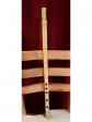 Fl�te japonaise shakuhachi en bambou avec embouts m�talliques