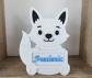 Decoration Chambre d'enfant personnalisable RENARD