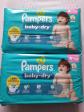 Pampers baby dry taille 4 (9 14kg) lot 86 couches b�b�