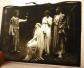Vintage Photo Plate Theater and Actors c 1920 13cm X 9cm Photography