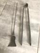 Pince � buches   pelle pour chemin�e en m�tal dense