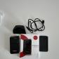 Emporia JOY LTE t�l�phone clapet noir avec station de charge et c�ble