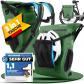 Sacoche de v�lo 3 en 1 pour porte bagages, sac � dos et sac � bandouli�re 18 22
