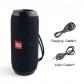 Portable Wireless Speaker, Bluetooth Compatible, Subwoofer, Outdoor