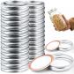 Mason Jar couvercles � visser r�utilisables pour bocaux Mason, pots � confiture
