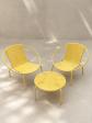 Salon de jardin vintage pour enfants en m�tal ann�es 60