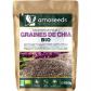 Graines de Chia BIO 1kg Prot�ines Om�ga 3 Fibres Salvia Hispanica 100%