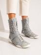 Marith� Fran�ois Girbaud GLOVE GREY Baskets Montantes Boxing Sneakers Vintage 39