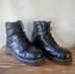 Dr Martens 1460 Vintage Made in England UK8 EU42 Cuir Noir Boots 8 Trous 90s
