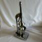 D5 Grand Presse Agrumes � Levier   M�tal Chrom�   Bon �tat 43cm