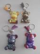 Lot 4 Porte clefs Resine Oursons