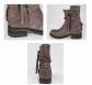 Bottines femme  fermeture �clair -bout rond -pointure EU 37