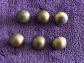 6 boutons de vareuse d'officier de spahis (1,5 cm)   guerre de 1914   1918