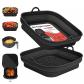 2 Pi�ces Moule Silicone Air Fryer, Carr� Pliable Moule pour Friteuse � Air