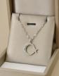 Collier Femme Acier Inoxydable Argent� Pendentif �toile & Lune Incrust� Zircon