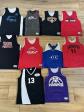 Alleson Athletic lot 10 maillots de basket r�versibles sans manches multicolore