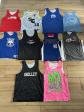 A4 Lot de 10 maillots basketball r�versibles jeunes mesh, num�ros vari�s