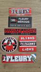 Ultras Lions Fleury Lot 6 Stickers  autocollants Fc Fleury M�rogis Ligue3 Foot