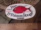 Ancien autocollant Bar restaurant le poisson rouge  Pleubian bretagne cr�perie