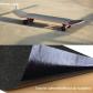 Skateboard Griptape 115x27cm Noir antid�rapant imperm�able COSOOS
