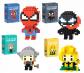 Bloc Construction Super Heros Lot 4 Figurines Jouet Spiderman Thor Loki Venom