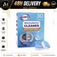 NATRUTH Pack de 30 comprim�s nettoyants pour lave linge, tambour et joint de lave linge � nettoyage en profondeur,