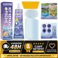 Kit de R�paration Piscine Bondtech   Colle PVC 60ml   10 Rustines Transparentes