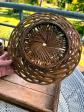 Dessous de plat - corbeille en rotin vintage
