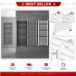 Radiateur Salle de Bain Design Sahara 600x1500 mm Blanc Droit Raccordement