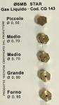 Buses Universelles Gpl 6MB, Diam�tre 6Mb, Type Bombonne De Gaz Gpl (1 Grande, 2