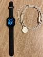 Apple Watch S�rie 10  46 mm bo�tier noir, bracelet silicone noir  bracelet Nike