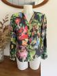 Desigual chemisier femme multicolore XS -S motif floral viscose