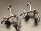Paire �triers de Freins CAMPAGNOLO Nuovo Record 2040-1 post CPSC  Brake Caliper