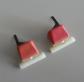 Paire Ressorts de Lisi�re pour Machines � Tricoter PASSAP-PFAFF DUOMATIC rose
