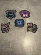 Lot De 5 Autocollants Stickers Pok�mon Illustrations Fantaisie A08 178