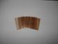 6 FEUILLES DE MICA NATUREL POUR PO�LE A BOIS OU AUTRE 42 X 53