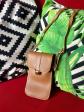 Sacoche en bandouli�re pour Smartphone   Couleur Camel   Double poches int�rieur