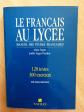 Le fran�ais au lyc�e   A. et J. PAGES   comme neuf