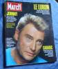 JOHNNY : PARIS MATCH N� 1958 du 11 d�cembre 1986   LE LURON, LADY DI