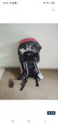 Chicco Caddy Poussette b�b� 1 place rouge gris noir, poussette 1 si�ge