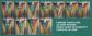 fanions  triangulaires XL tissu ASSE SAINT ETIENNE (les finales de coupe france)