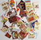 Gros Lot De 145 FANTASTICKERS PANINI Autocollants Annees 80's Vintage