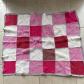 Fait main Jet� de canap� au crochet patchwork carr�s rectangulaire multicolore