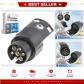Adaptateur Attelage 7 vers 13 Broches valonic Noir Voiture Remorque Caravane