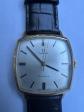 OMEGA Gen�ve montre m�canique manuelle suisse cadran argent� bo�tier dor�