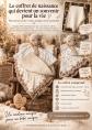 Fait main Coffret naissance b�b� au crochet couverture 1,20 m   doudou